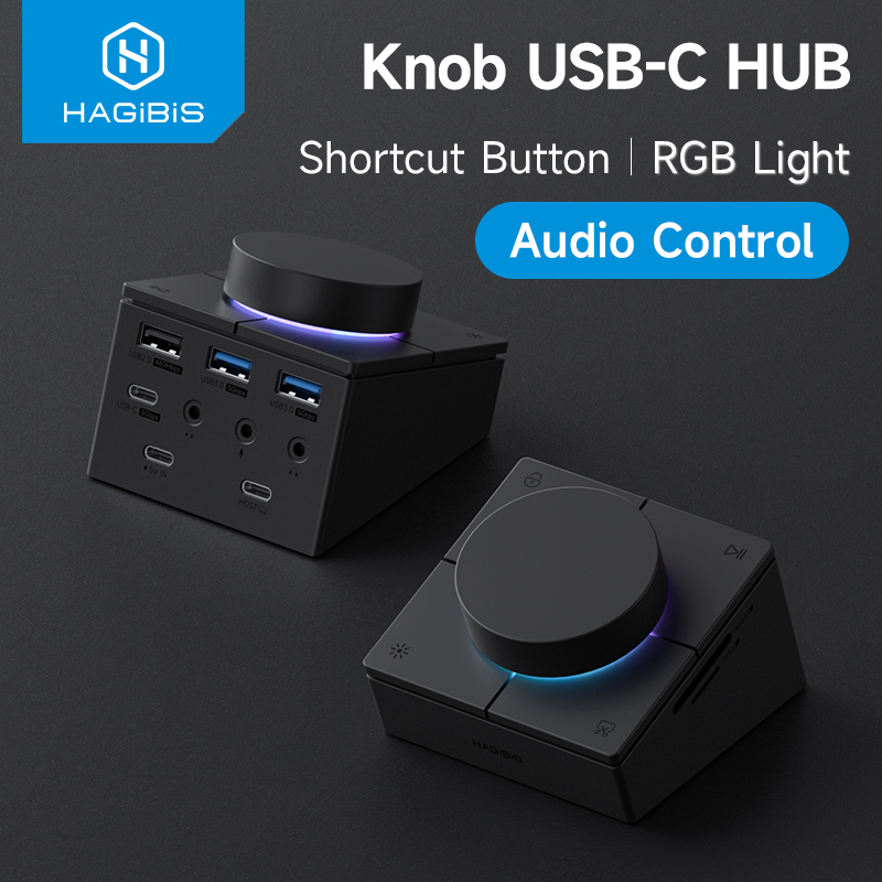 Gaming Accessories Aesthetic - Ручка Hagibis USB C-концентратор с кнопками