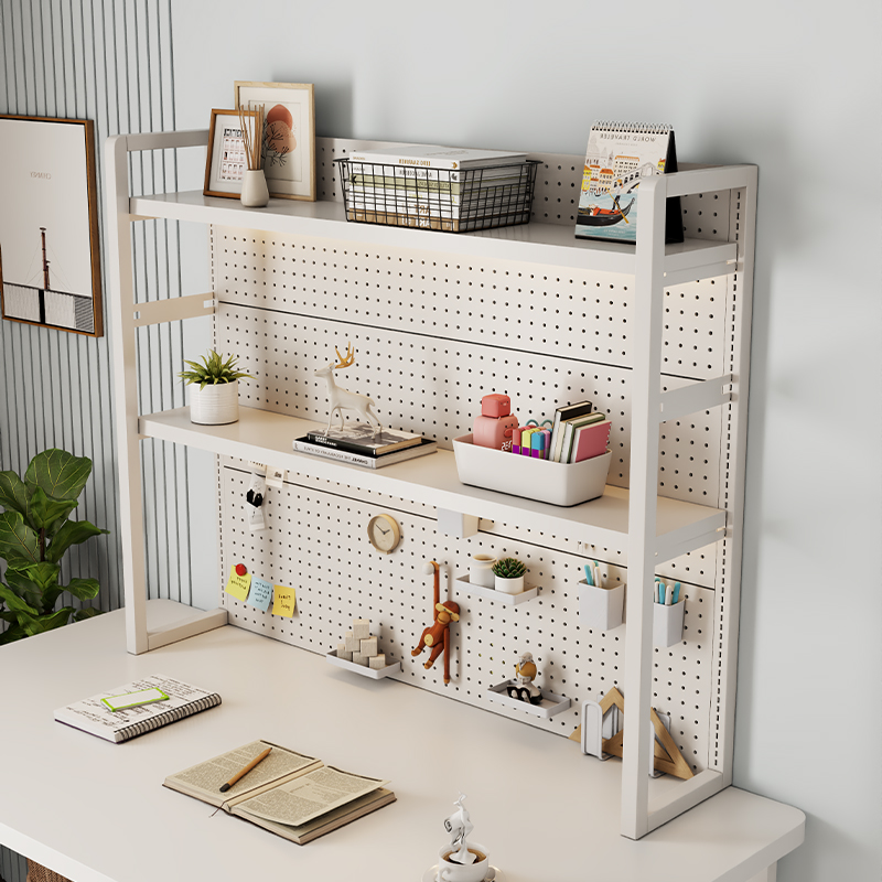 Gaming Accessories Rack - Регулируемый металлический перфорированный органайзер, многоуровневые настольные