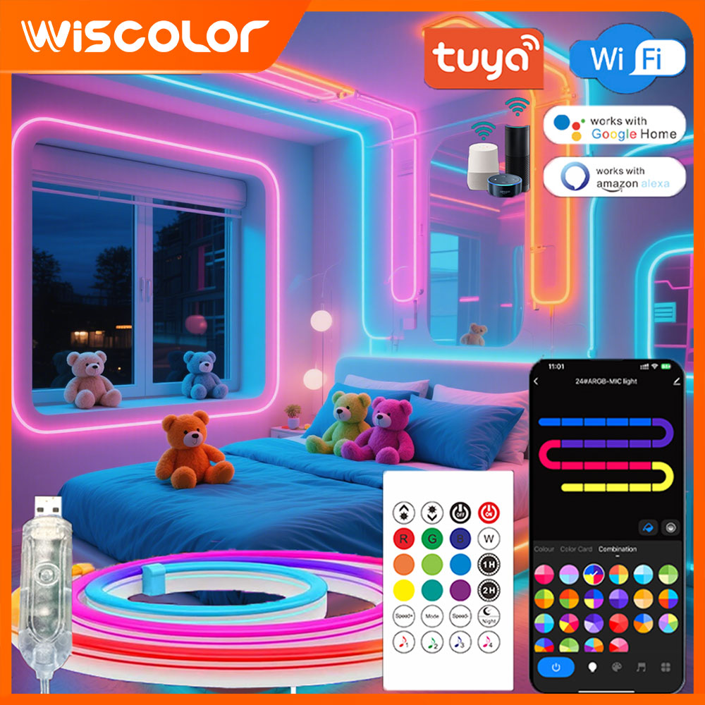 Accessories For Your Gaming Room - 5В USB Уличная RGB светодиодная лента,