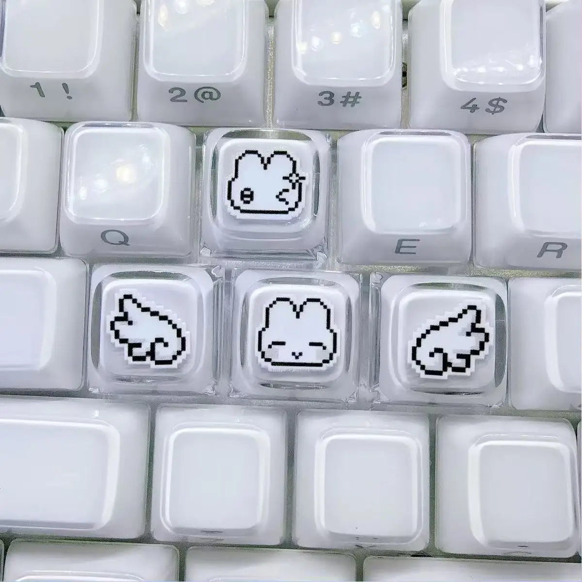 Набор из 4 милых колпачков для – обзор и цена Gaming Accessories Aesthetic