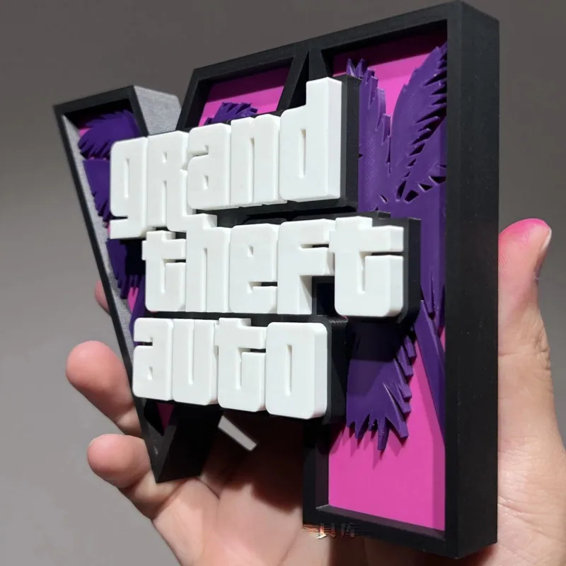 3D-подставка с логотипом GTA 6 – обзор и цена Accessories For Your Gaming Room